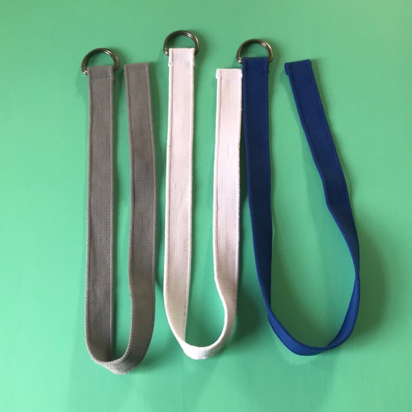 Casual belts in blue, white, grey. - Picture 4 of 4